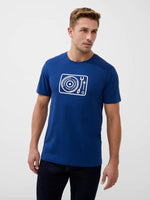 F C Organic Turntable Graphic T-Shirt