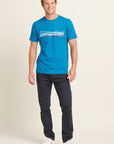 Brakeburn Watersport Tee Blue