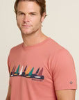 Brakeburn windsurf Tee pink