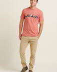 Brakeburn windsurf Tee pink