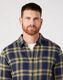 Wrangler 1 PKT SHIRT NAVY