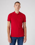 Wrangler  POLO SHIRT RED-W7BHK4X47