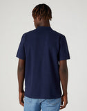 Wrangler  POLO SHIRT NAVY-W7BJK4114