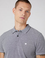 Wrangler REFINED POLO SHIRT FADED BLACK