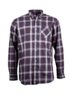 Pre End Aidan Ls Shirt Wine