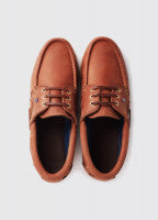Dubarry Commodore Chestnut Leather Deck Shoes