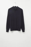 French Connection STRETCH COTTON HALF-ZIP JUMPER
