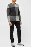 French Connection Patchwork Jumper
