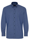 Eterna 8917/8913 b/down shirt x143 blue/navy