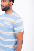 Brakeburn Striped Pocket Tee