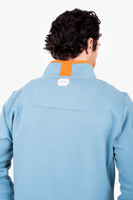 Brakeburn Quarter Zip Sweat Blue