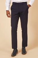 MARC DARCY BROMLEY TROUSERS NAVY