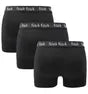 French Connection 3 Pack Boxer Black