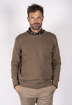 Pre End Farris Crew Neck Knit Coffee