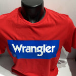 Wrangler Block Tee Red