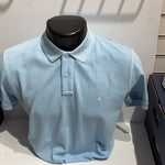 Wrangler Plain Polo Blue