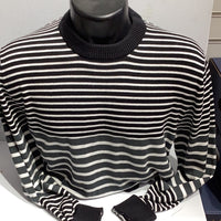 French Connection Striped Crew Neck