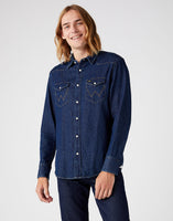 Wrangler Denim Shirt Blue