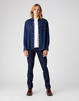 Wrangler Denim Shirt Blue