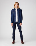 Wrangler Denim Shirt Blue