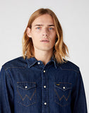 Wrangler Denim Shirt Blue