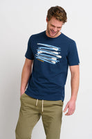 Brakeburn Paddleboard Tee Navy