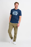 Brakeburn Paddleboard Tee Navy