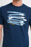 Brakeburn Paddleboard Tee Navy